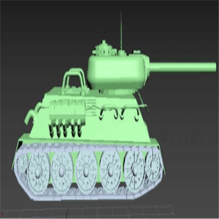 叶城充气军用坦克模型